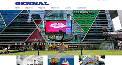 Desktop Screenshot of gennal.com