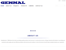 Tablet Screenshot of gennal.com